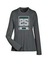 Mar Vista HS Football Last Ride 25 - Womens Performance Longsleeve