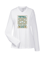 Mar Vista HS Football Last Ride 25 - Womens Performance Longsleeve