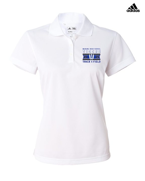 Marana HS Track & Field Stamp 25 - Adidas Womens Polo