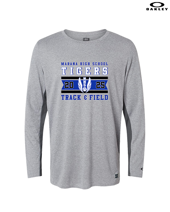 Marana HS Track & Field Stamp 25 - Mens Oakley Longsleeve