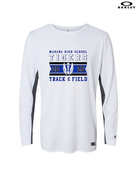 Marana HS Track & Field Stamp 25 - Mens Oakley Longsleeve
