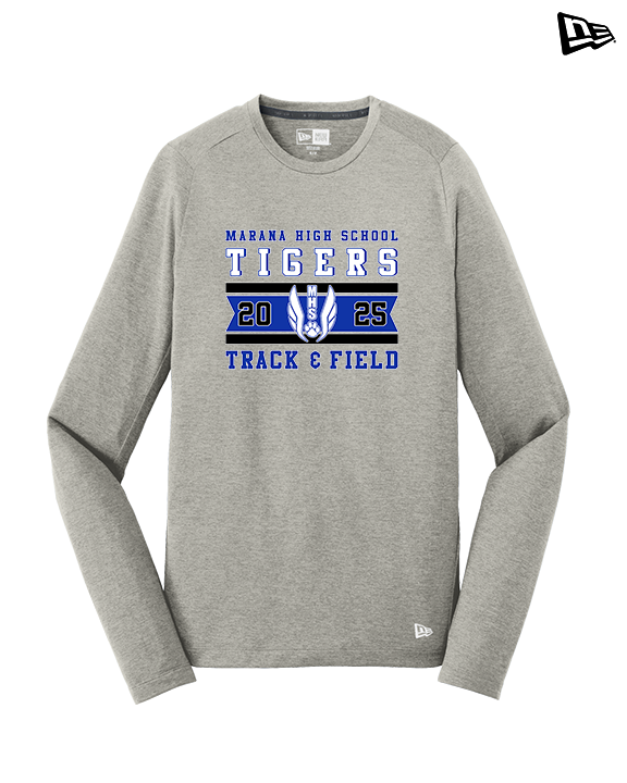 Marana HS Track & Field Stamp 25 - New Era Performance Long Sleeve