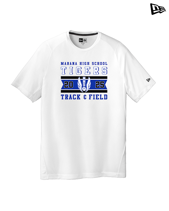 Marana HS Track & Field Stamp 25 - New Era Performance Shirt