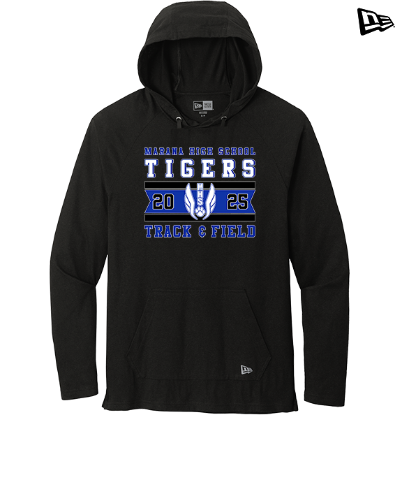 Marana HS Track & Field Stamp 25 - New Era Tri-Blend Hoodie