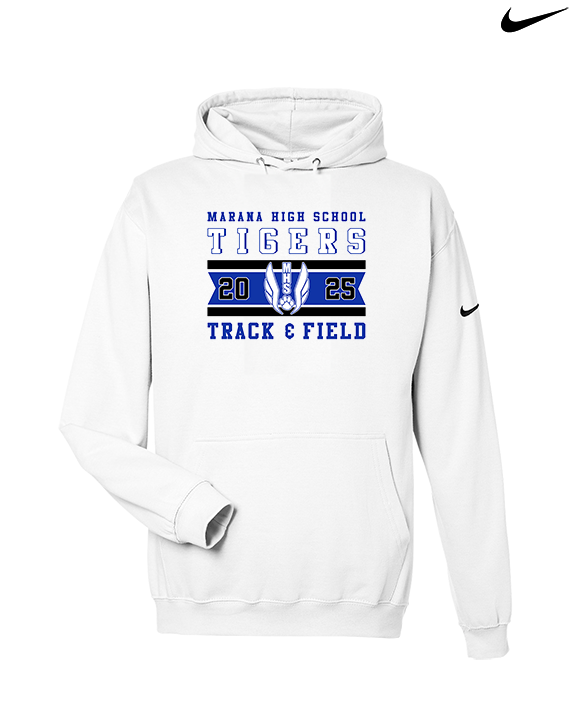 Marana HS Track & Field Stamp 25 - Nike Club Fleece Hoodie