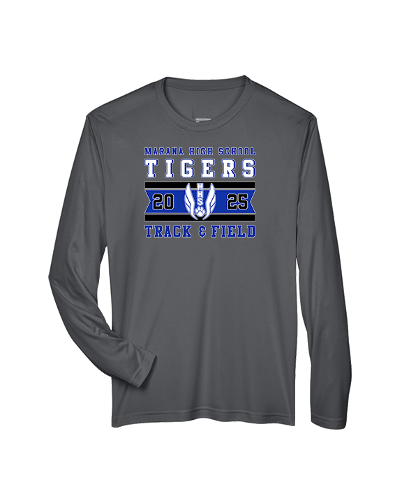 Marana HS Track & Field Stamp 25 - Performance Longsleeve