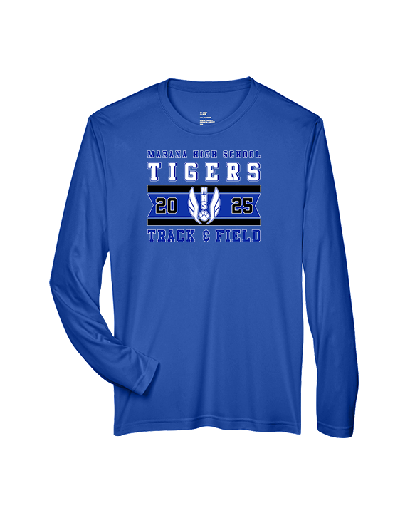 Marana HS Track & Field Stamp 25 - Performance Longsleeve