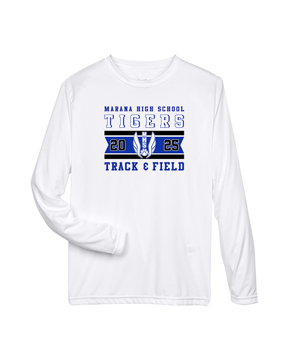 Marana HS Track & Field Stamp 25 - Performance Longsleeve