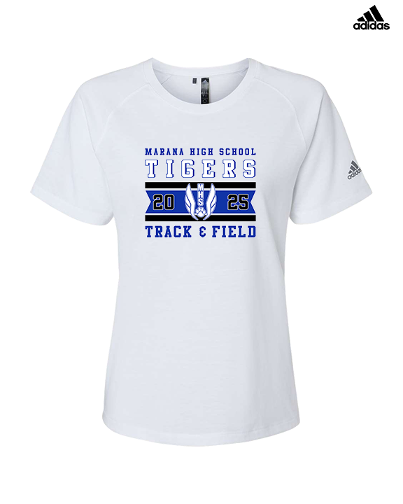 Marana HS Track & Field Stamp 25 - Womens Adidas Performance Shirt