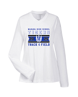 Marana HS Track & Field Stamp 25 - Womens Performance Longsleeve