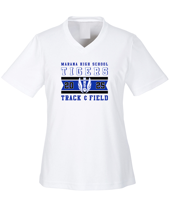 Marana HS Track & Field Stamp 25 - Womens Performance Shirt