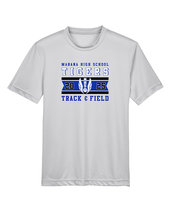 Marana HS Track & Field Stamp 25 - Youth Performance Shirt