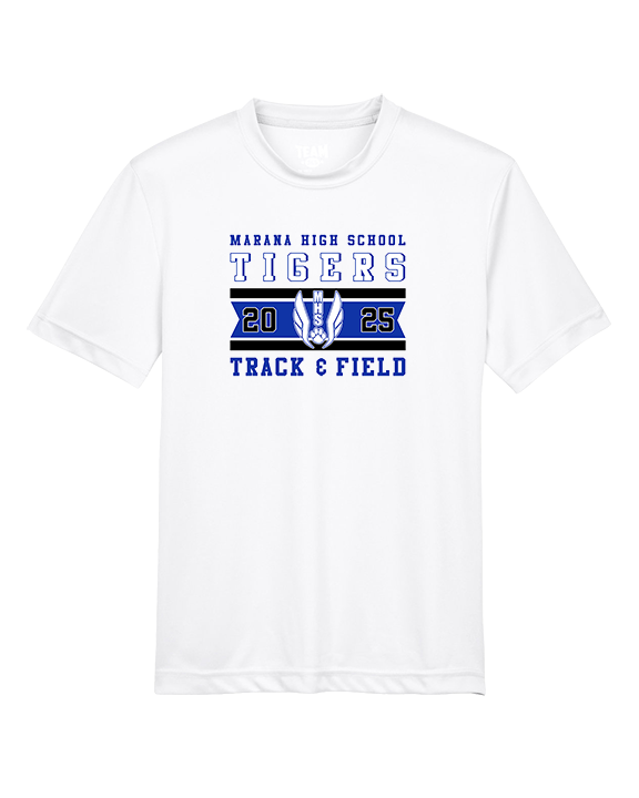 Marana HS Track & Field Stamp 25 - Youth Performance Shirt