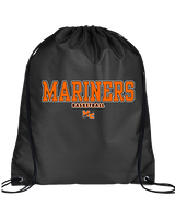 Marine City HS Boys Basketball Block - Drawstring Bag