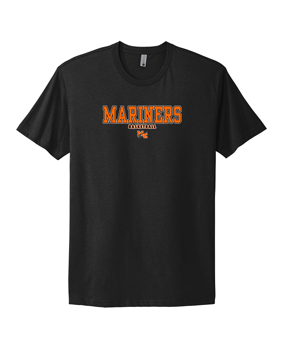 Marine City HS Boys Basketball Block - Mens Select Cotton T-Shirt