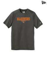 Marine City HS Boys Basketball Block - New Era Performance Shirt
