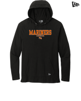 Marine City HS Boys Basketball Block - New Era Tri-Blend Hoodie