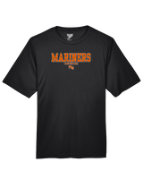 Marine City HS Boys Basketball Block - Performance Shirt