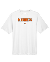 Marine City HS Boys Basketball Block - Performance Shirt