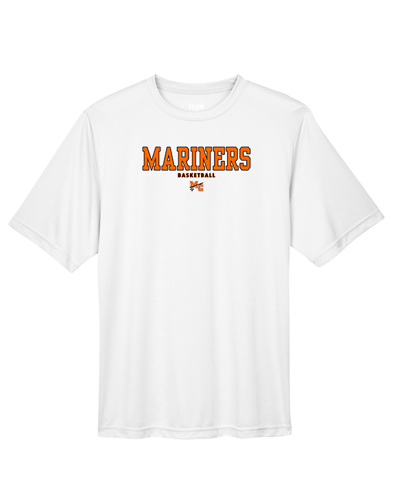 Marine City HS Boys Basketball Block - Performance Shirt