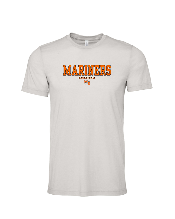 Marine City HS Boys Basketball Block - Tri-Blend Shirt