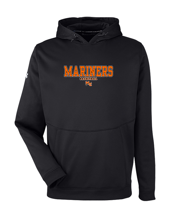 Marine City HS Boys Basketball Block - Under Armour Mens Storm Fleece