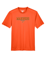 Marine City HS Boys Basketball Block - Youth Performance Shirt