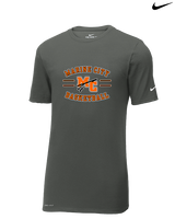 Marine City HS Boys Basketball Curve - Mens Nike Cotton Poly Tee