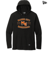 Marine City HS Boys Basketball Curve - New Era Tri-Blend Hoodie