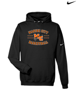 Marine City HS Boys Basketball Curve - Nike Club Fleece Hoodie