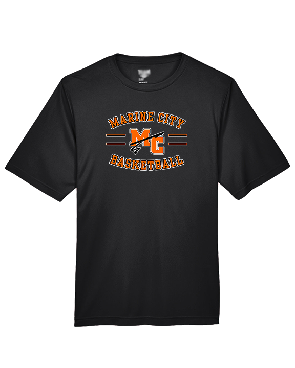 Marine City HS Boys Basketball Curve - Performance Shirt