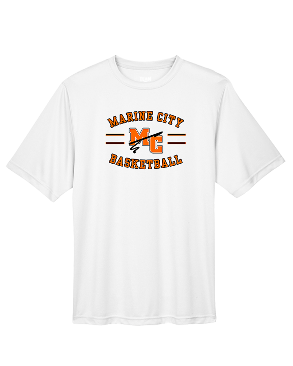 Marine City HS Boys Basketball Curve - Performance Shirt