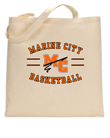Marine City HS Boys Basketball Curve - Tote