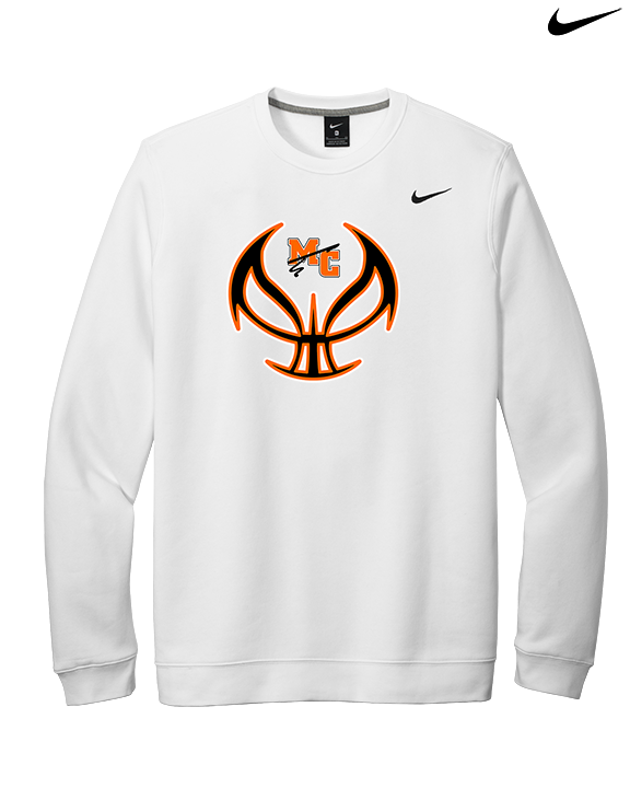 Marine City HS Boys Basketball Full Ball - Mens Nike Crewneck