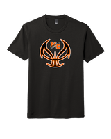 Marine City HS Boys Basketball Full Ball - Tri-Blend Shirt