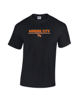 Marine City HS Boys Basketball Keen - Cotton T-Shirt
