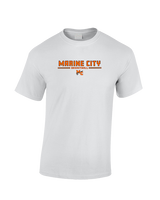 Marine City HS Boys Basketball Keen - Cotton T-Shirt