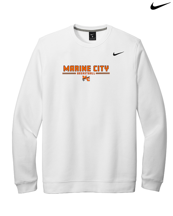 Marine City HS Boys Basketball Keen - Mens Nike Crewneck