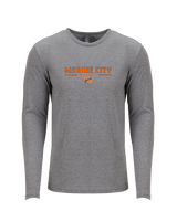 Marine City HS Boys Basketball Keen - Tri-Blend Long Sleeve