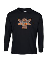 Marine City HS Boys Basketball Nothing But Net - Cotton Longsleeve