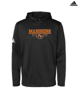 Marine City HS Boys Basketball Swoop - Mens Adidas Hoodie