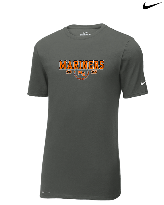 Marine City HS Boys Basketball Swoop - Mens Nike Cotton Poly Tee