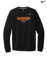 Marine City HS Boys Basketball Swoop - Mens Nike Crewneck