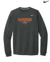 Marine City HS Boys Basketball Swoop - Mens Nike Crewneck