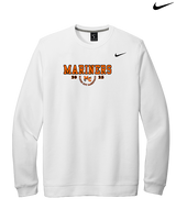 Marine City HS Boys Basketball Swoop - Mens Nike Crewneck