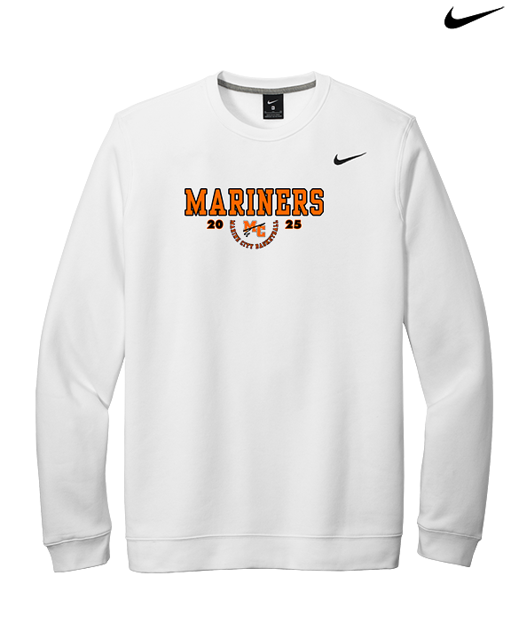Marine City HS Boys Basketball Swoop - Mens Nike Crewneck