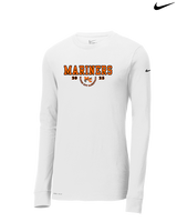 Marine City HS Boys Basketball Swoop - Mens Nike Longsleeve