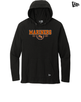 Marine City HS Boys Basketball Swoop - New Era Tri-Blend Hoodie