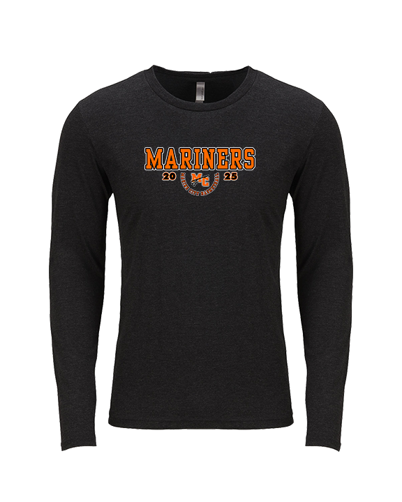 Marine City HS Boys Basketball Swoop - Tri-Blend Long Sleeve