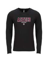 Mark Keppel HS Boys Soccer Block - Tri-Blend Long Sleeve